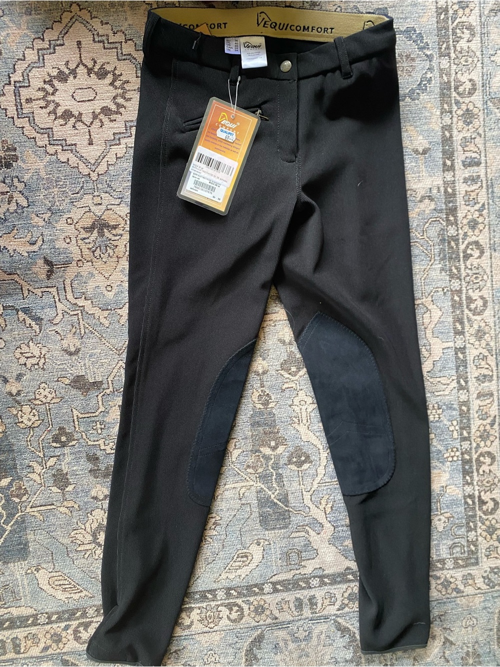 Black EquiComfort Riding Breeches